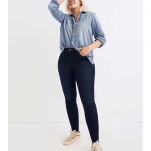 Madewell 9” High Riser Skinny Skinny Size 32